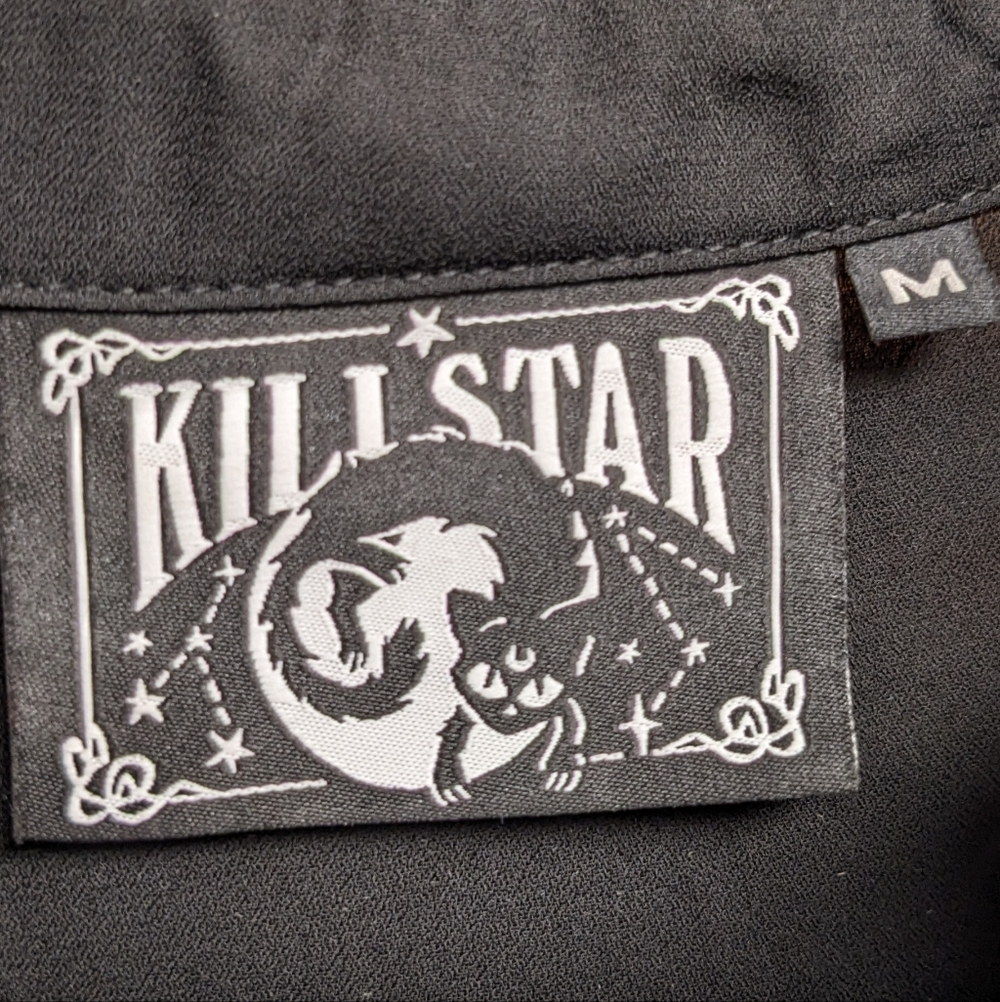 Killstar Sorrows Maxi Shirt - Picture 3 of 4